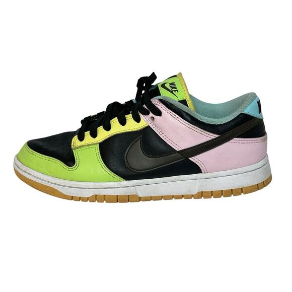 Nike Dunk SE 'Free.99 - Black' Low Multicolor - Mens Size 8 - Picture 2 of 9